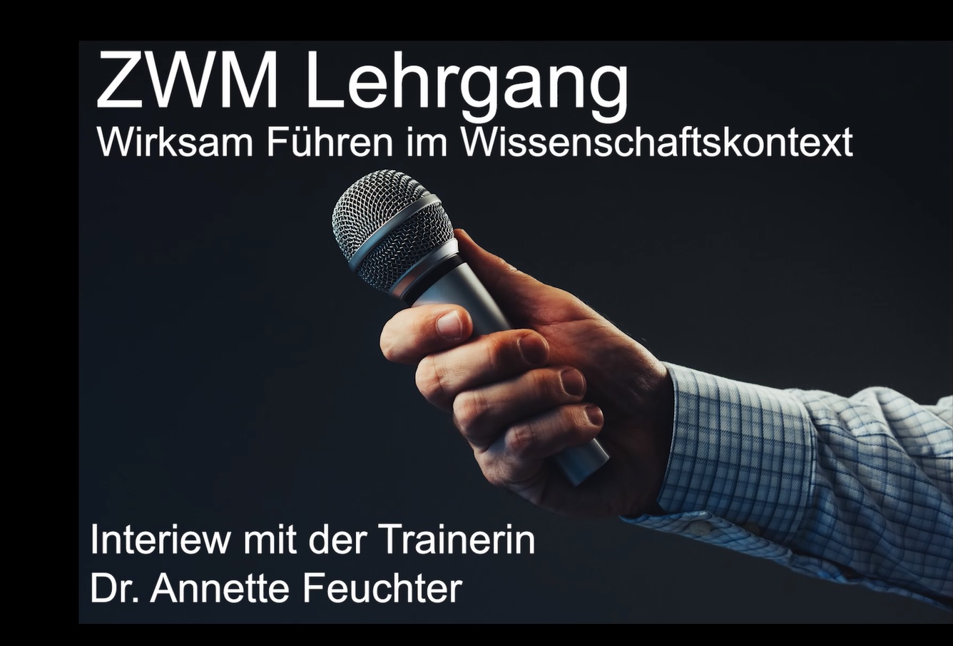 Interview mit Trainerin Dr. Annette Feuchter zum Lehrgang Wirksam führen