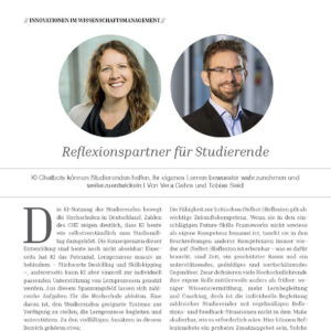 ZWM-Kolumne Reflexionsbots für Studierende